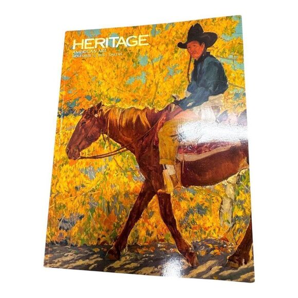 Set Of 3 Heritage Auction Catalogs: American Art Political & Western Legends Wes - Picture 5 of 6